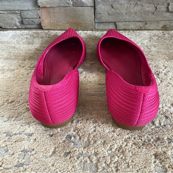 Vivaia Melia Pointed-Toe Flats D’Orsay Knit Pitaya Pink Slip On: 10.5 - Picture 5 of 9